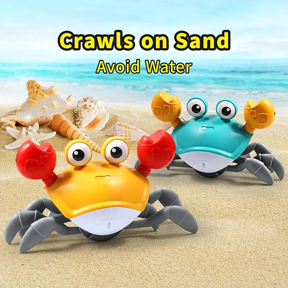 Dancing Crab Toy - Interactive Crawling Gift for Babies No Battery Required - ZOOMNSTORE
