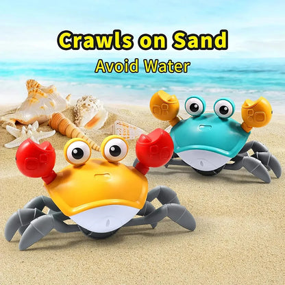 Dancing Crab Toy - Interactive Crawling Gift for Babies No Battery Required - ZOOMNSTORE
