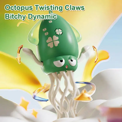 Dancing Octopus Toy - Electronic Crawling Pet with Music and Lights - ZOOMNSTORE