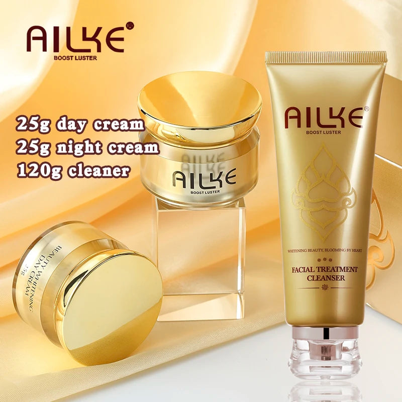 AILKE Dark Spot Corrector Cream with SPF 35 - Hydrating Skin Tone Brightener for Anti-Sunburn Care - ZOOMNSTORE