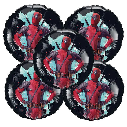 Deadpool Birthday Party Supplies - Disposable Tableware Cake Topper and Banner - ZOOMNSTORE