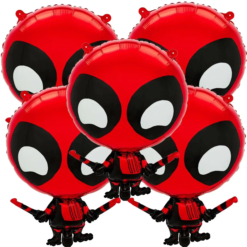 Deadpool Birthday Party Supplies - Disposable Tableware Cake Topper and Banner - ZOOMNSTORE