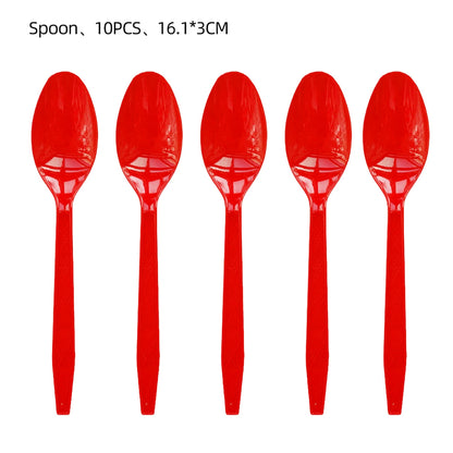 Deadpool Birthday Party Supplies - Disposable Tableware Cake Topper and Banner - ZOOMNSTORE