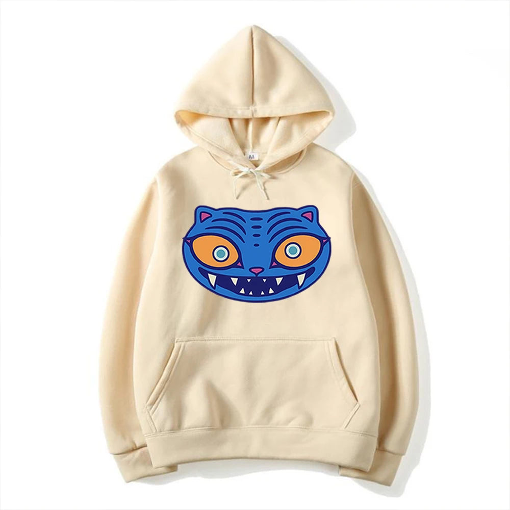 Derpy Tiger Hoodie - KPop Demon Hunters Sweatshirt for Women - ZOOMNSTORE