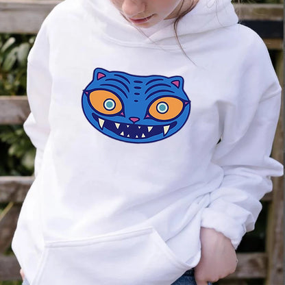 Derpy Tiger Hoodie - KPop Demon Hunters Sweatshirt for Women - ZOOMNSTORE
