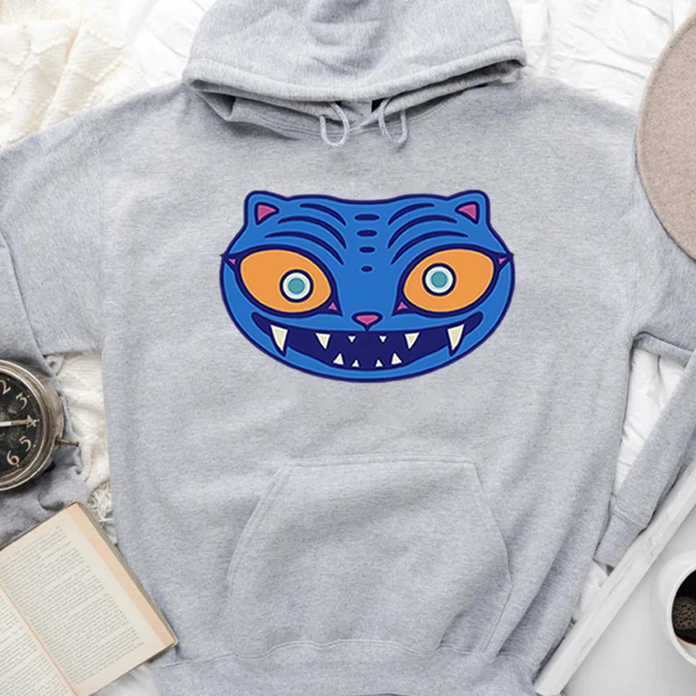 Derpy Tiger Hoodie - KPop Demon Hunters Sweatshirt for Women - ZOOMNSTORE
