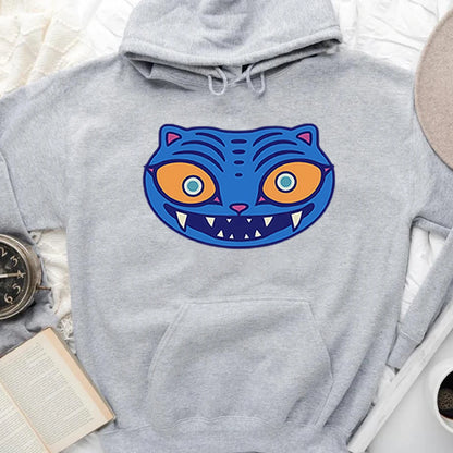 Derpy Tiger Hoodie - KPop Demon Hunters Sweatshirt for Women - ZOOMNSTORE