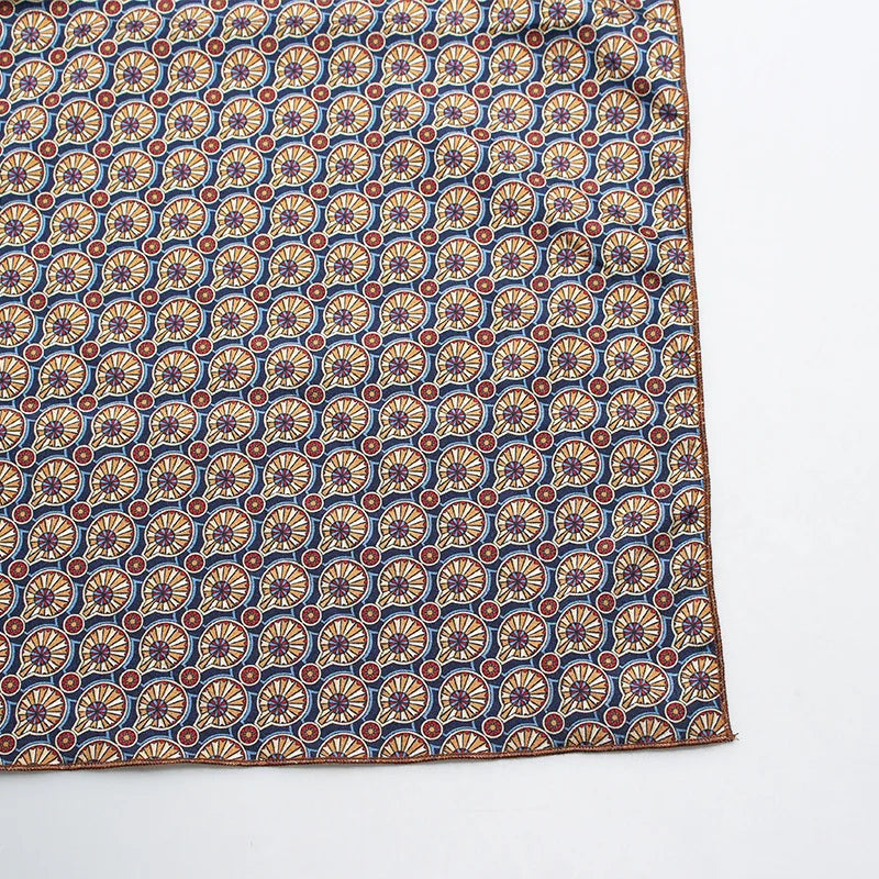 Designer Square Scarf - Luxury Ascot Cravat for Men  Women - ZOOMNSTORE