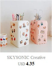 Desktop Organizer - Multifunctional 4 Grid Pen Holder & Makeup Storage Box - ZOOMNSTORE