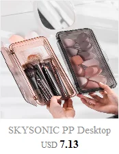 Desktop Organizer - Multifunctional 4 Grid Pen Holder & Makeup Storage Box - ZOOMNSTORE