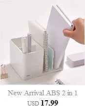 Desktop Organizer - Multifunctional 4 Grid Pen Holder & Makeup Storage Box - ZOOMNSTORE