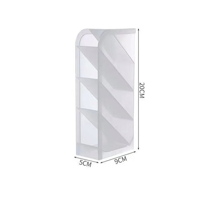 Desktop Organizer - Multifunctional 4 Grid Pen Holder & Makeup Storage Box - ZOOMNSTORE