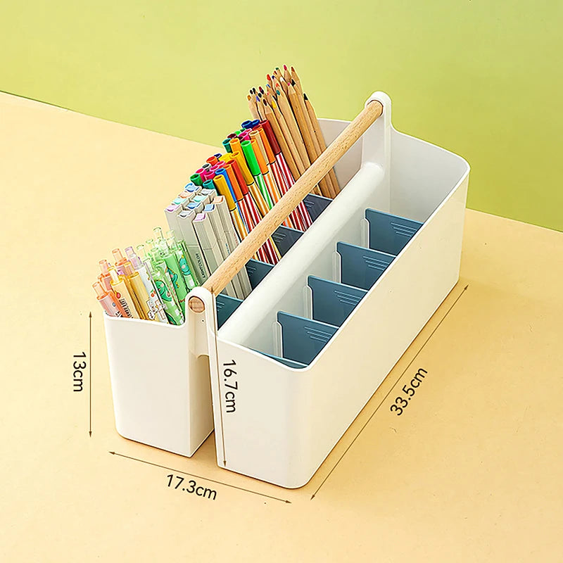 Multifunctional Pen Holder - Portable Storage Box for Office  School - ZOOMNSTORE