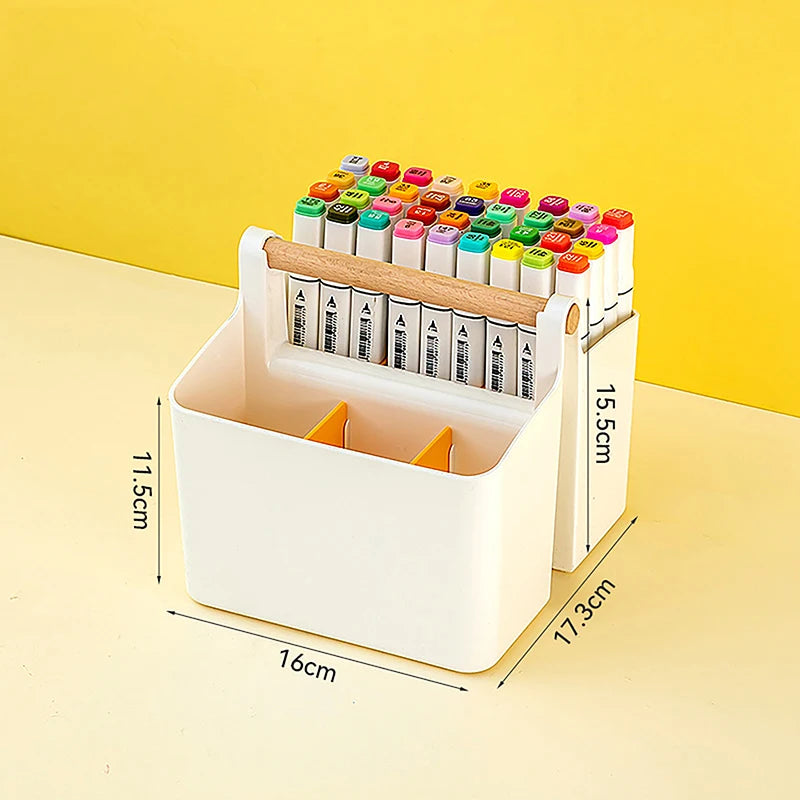 Multifunctional Pen Holder - Portable Storage Box for Office  School - ZOOMNSTORE