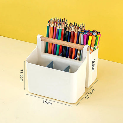 Multifunctional Pen Holder - Portable Storage Box for Office  School - ZOOMNSTORE