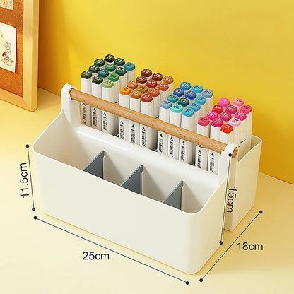 Multifunctional Pen Holder - Portable Storage Box for Office  School - ZOOMNSTORE