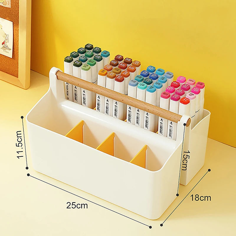 Multifunctional Pen Holder - Portable Storage Box for Office  School - ZOOMNSTORE