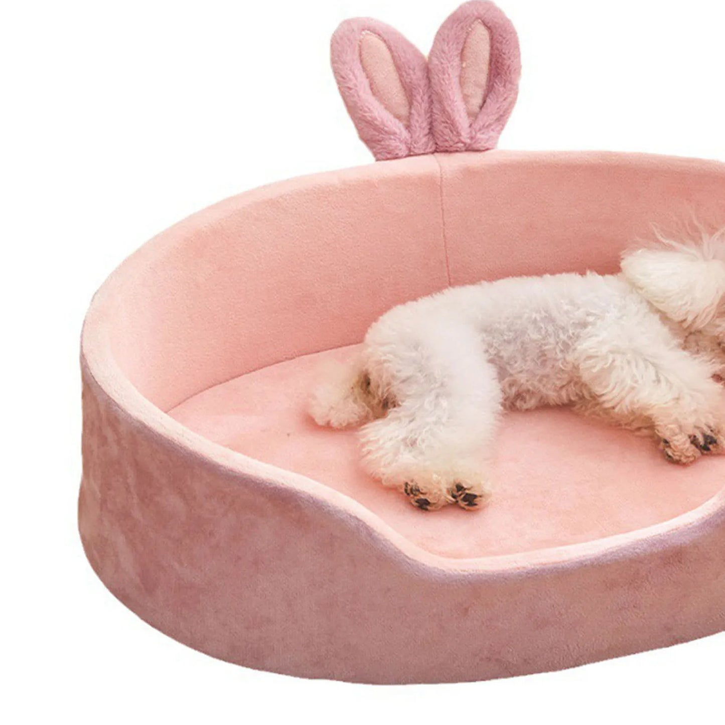 Detachable Pet Bed – Washable Dog Bed with Removable Cover, Soft Cozy Cat Sleeping Spot - ZOOMNSTORE