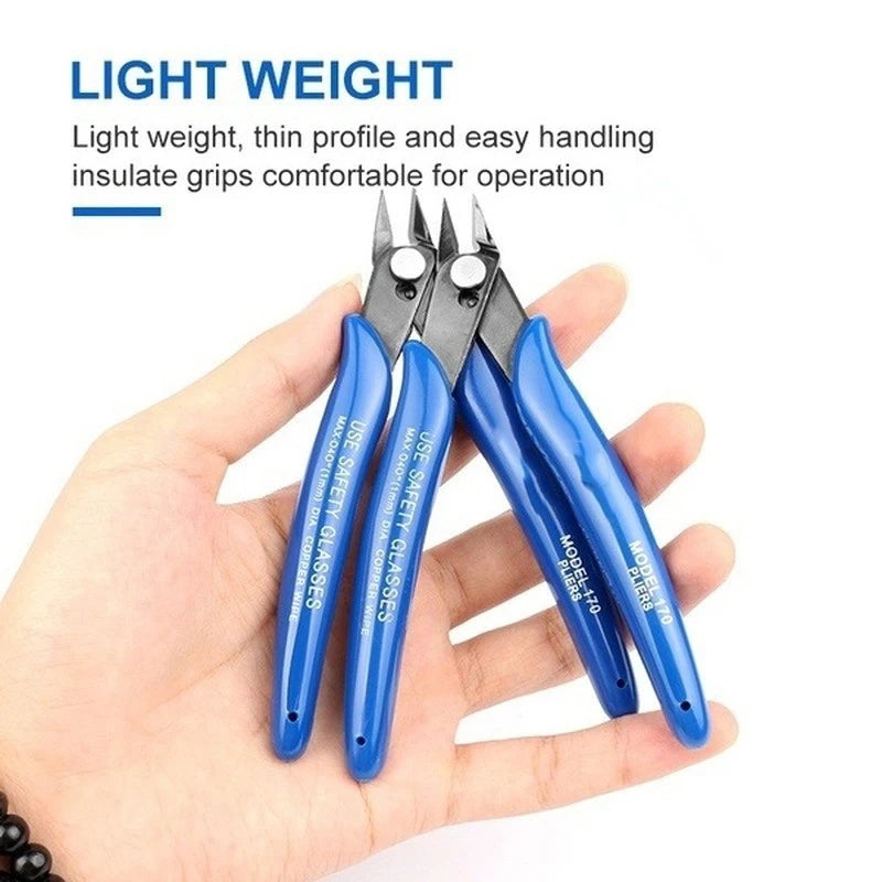 Carbon Steel Diagonal Pliers - Electrical Wire Cable Cutters  Snips - ZOOMNSTORE