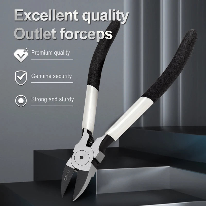Mini Diagonal Pliers - 56 Inch Cr-V Plastic Side Cutter for DIY Repair - ZOOMNSTORE