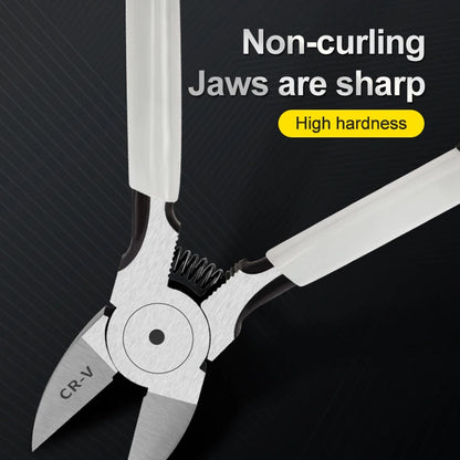 Mini Diagonal Pliers - 56 Inch Cr-V Plastic Side Cutter for DIY Repair - ZOOMNSTORE