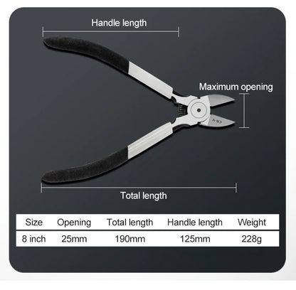 Mini Diagonal Pliers - 56 Inch Cr-V Plastic Side Cutter for DIY Repair - ZOOMNSTORE
