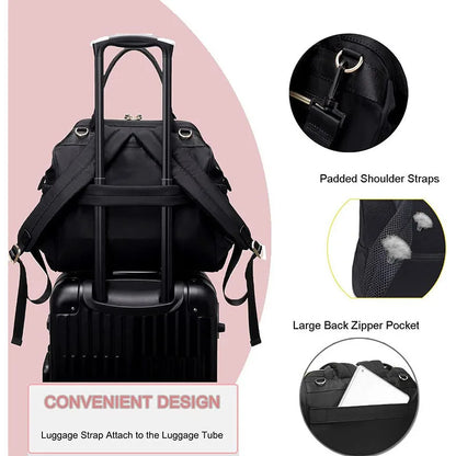 Large Capacity Diaper Bag  Backpack for Women Totes Baby Diaper Nappy Bags Shoulder Cotton Ladies Maternity Shopping Bags - ZOOMNSTORE