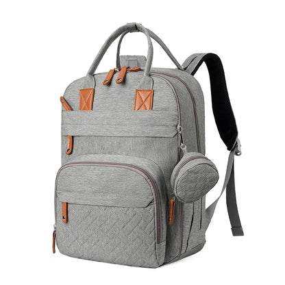 Diaper Bag Backpack Baby Essentials Travel Tote Multifunction Waterproof with Changing Station Pad Stroller Straps Big for Mommy - ZOOMNSTORE