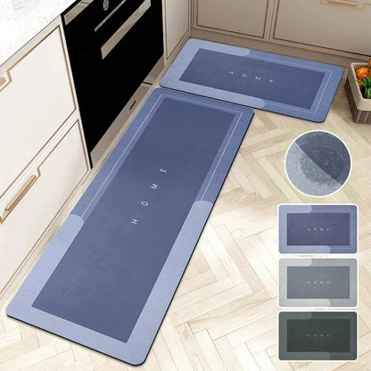 Diatomite Kitchen Mat - Non-Slip Super Absorbent Rug for Living Room and Entrance - ZOOMNSTORE