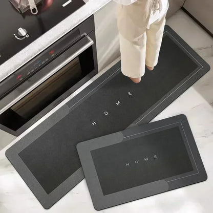 Diatomite Kitchen Mat - Non-Slip Super Absorbent Rug for Living Room and Entrance - ZOOMNSTORE