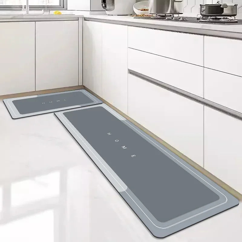 Diatomite Kitchen Mat - Non-Slip Super Absorbent Rug for Living Room and Entrance - ZOOMNSTORE
