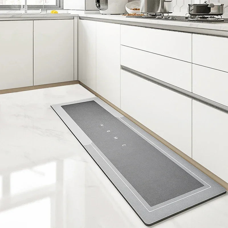 Diatomite Kitchen Mat - Non-Slip Super Absorbent Rug for Living Room and Entrance - ZOOMNSTORE