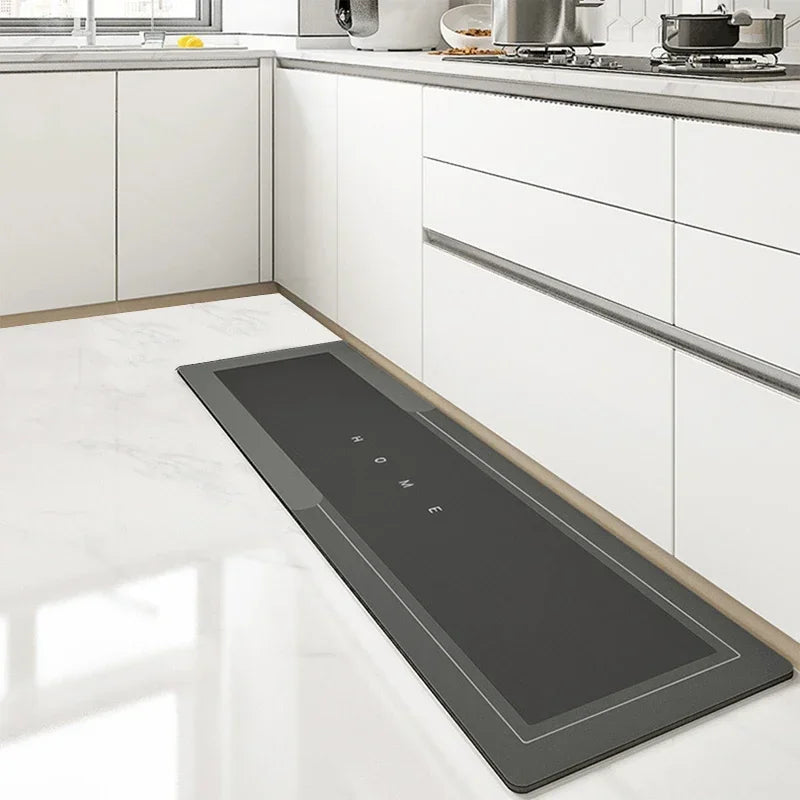 Diatomite Kitchen Mat - Non-Slip Super Absorbent Rug for Living Room and Entrance - ZOOMNSTORE