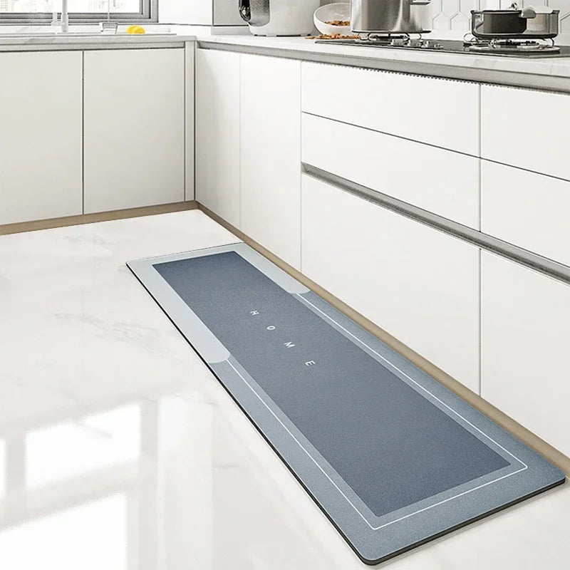 Diatomite Kitchen Mat - Non-Slip Super Absorbent Rug for Living Room and Entrance - ZOOMNSTORE
