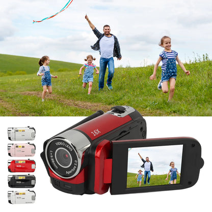 D90 1080P 16MP Digital Camera - 16X Zoom Camcorder with Rotatable Screen and Fill Light - ZOOMNSTORE