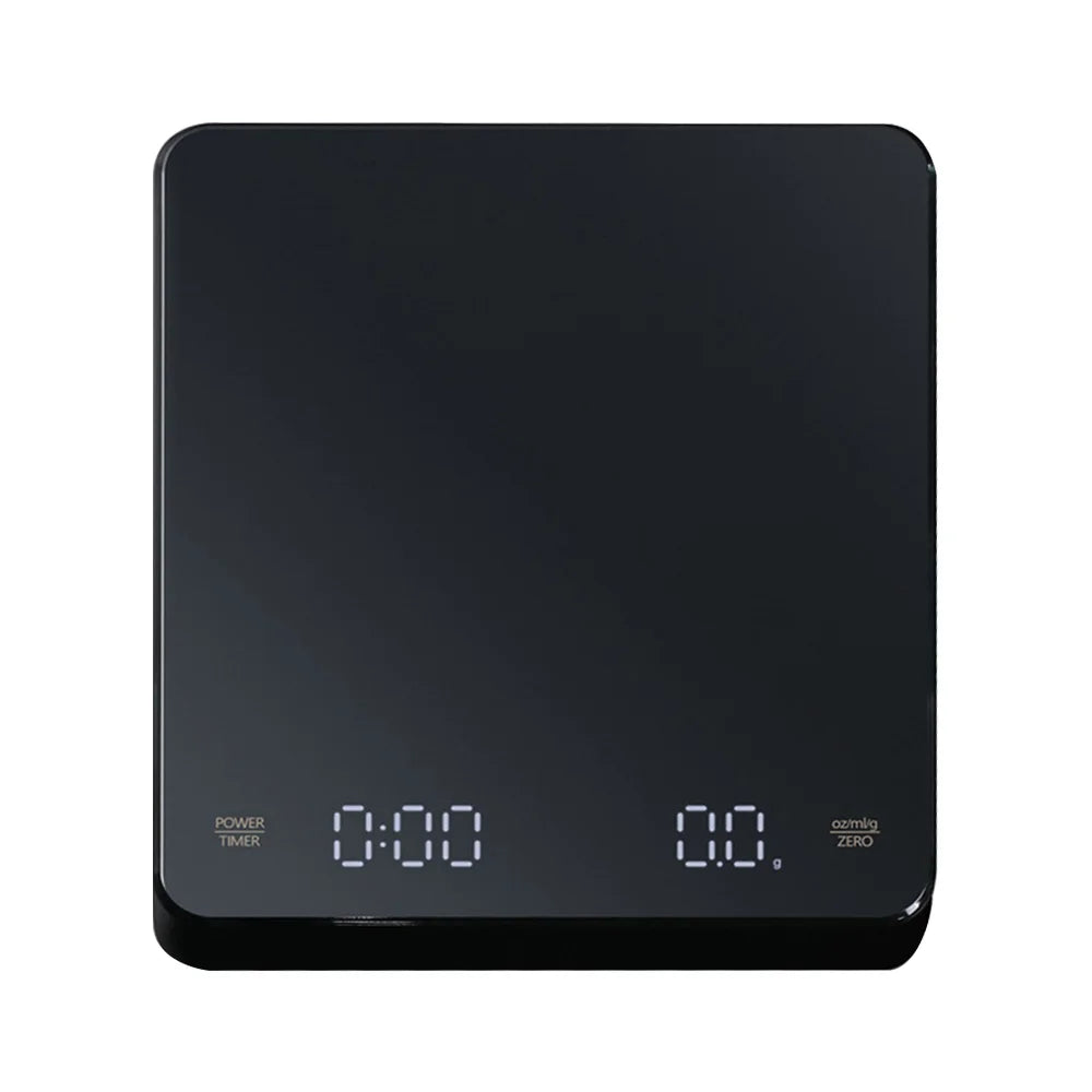 Digital Coffee Scale - Precision Espresso Timer | LED Display, ABS Material, Waterproof - ZOOMNSTORE