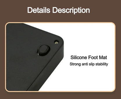 Digital Coffee Scale – Precision Coffee Scale with Timer & Silicone Pad USB Charging - ZOOMNSTORE