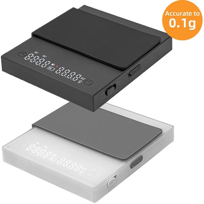 Digital Coffee Scale - Rechargeable Espresso Scale 2kg Capacity with Timer - ZOOMNSTORE