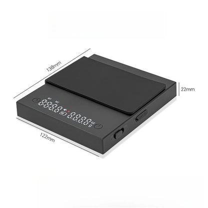 Digital Coffee Scale - Rechargeable Espresso Scale 2kg Capacity with Timer - ZOOMNSTORE