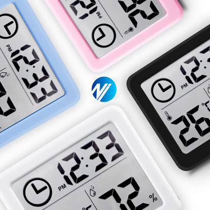 Digital Desk Clock with Temperature and Humidity - Home and Office Decor - ZOOMNSTORE