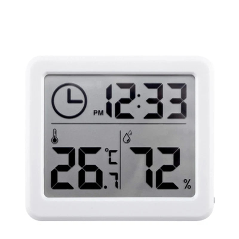 Digital Desk Clock with Temperature and Humidity - Home and Office Decor - ZOOMNSTORE