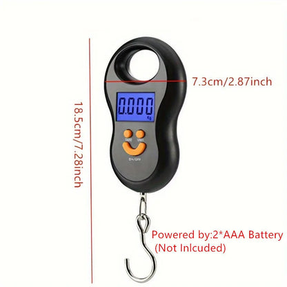 Digital Hanging Scale - 50Kg High Accuracy Kitchen & Fishing Weight Scale with Backlight - ZOOMNSTORE