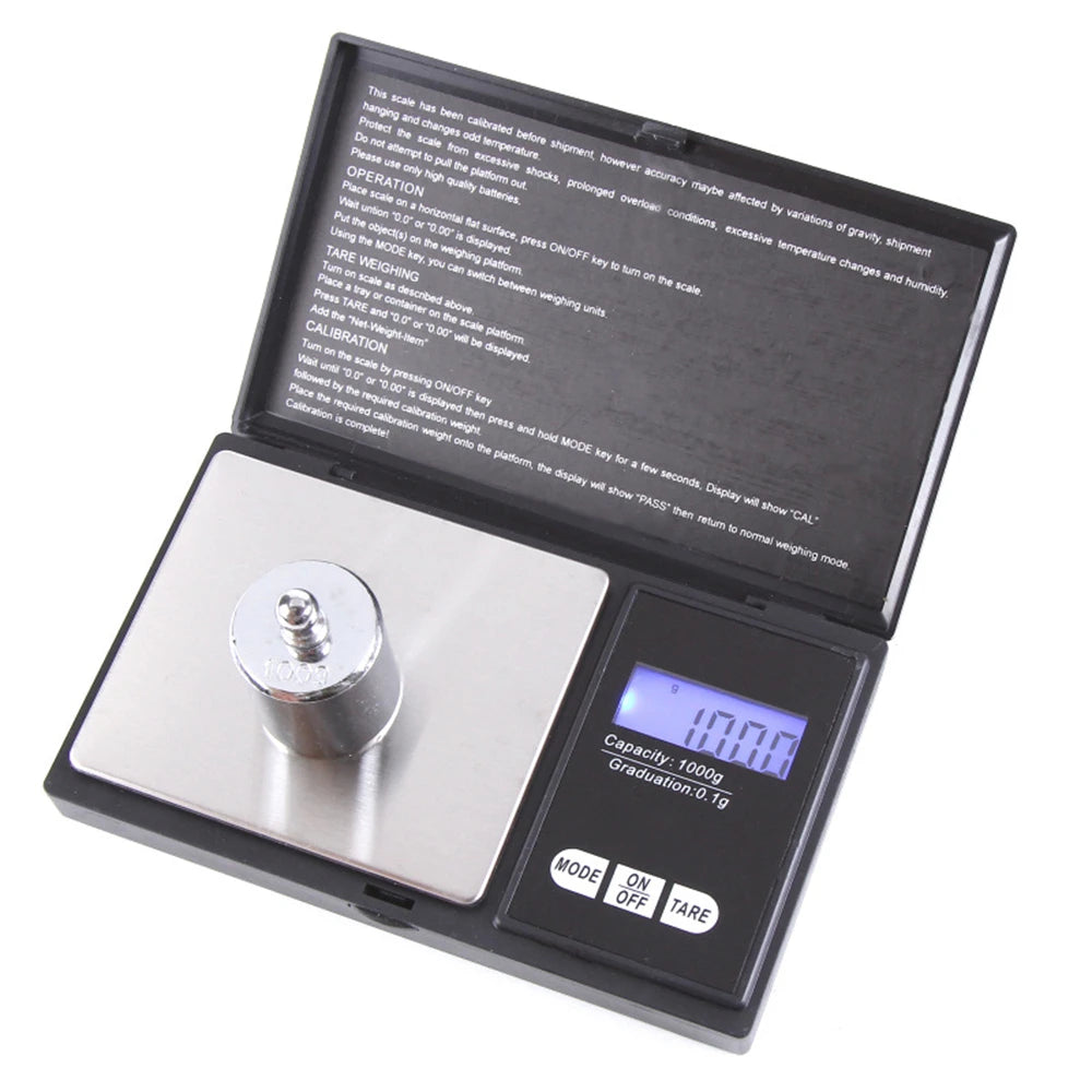 Digital Jewelry Scale - Portable 0.01g Electronic Stainless Steel Pocket Scale - ZOOMNSTORE
