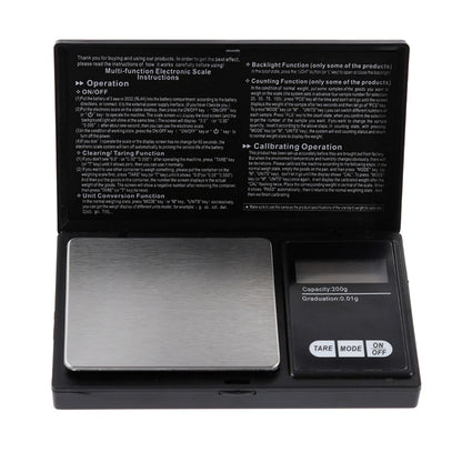 Digital Jewelry Scale - Portable 0.01g Electronic Stainless Steel Pocket Scale - ZOOMNSTORE