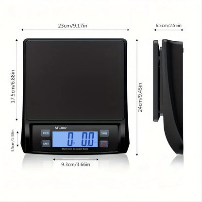 Digital Kitchen Scale – 30KG Weighing Scale with LCD Display & Stainless Steel Platform - ZOOMNSTORE