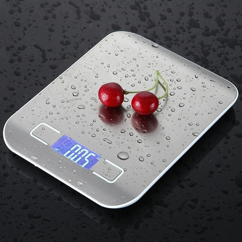 Digital Kitchen Scale - Portable Weighing Scale with LCD Display & USB Charging - ZOOMNSTORE