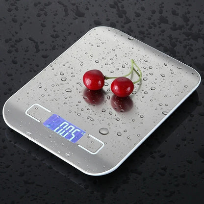 Digital Kitchen Scale - Portable Weighing Scale with LCD Display & USB Charging - ZOOMNSTORE