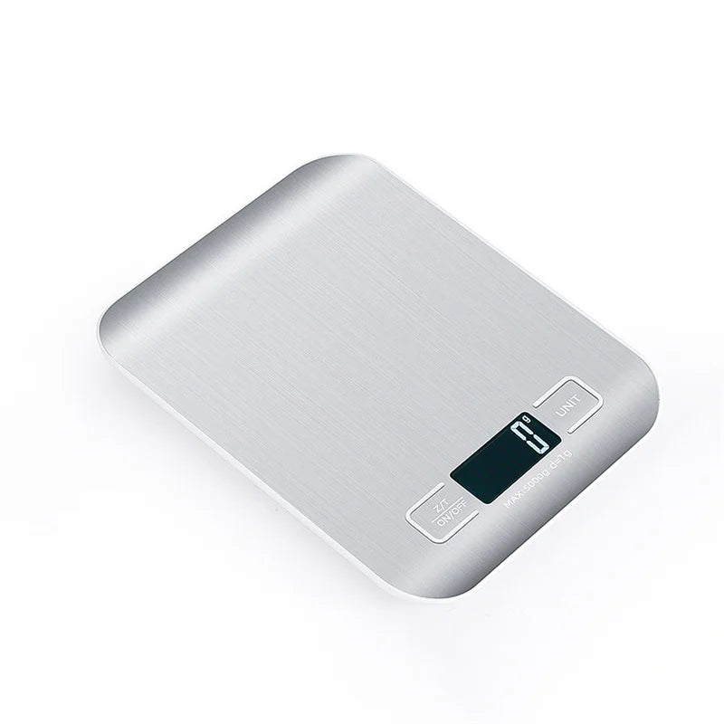 Digital Kitchen Scale - Portable Weighing Scale with LCD Display & USB Charging - ZOOMNSTORE
