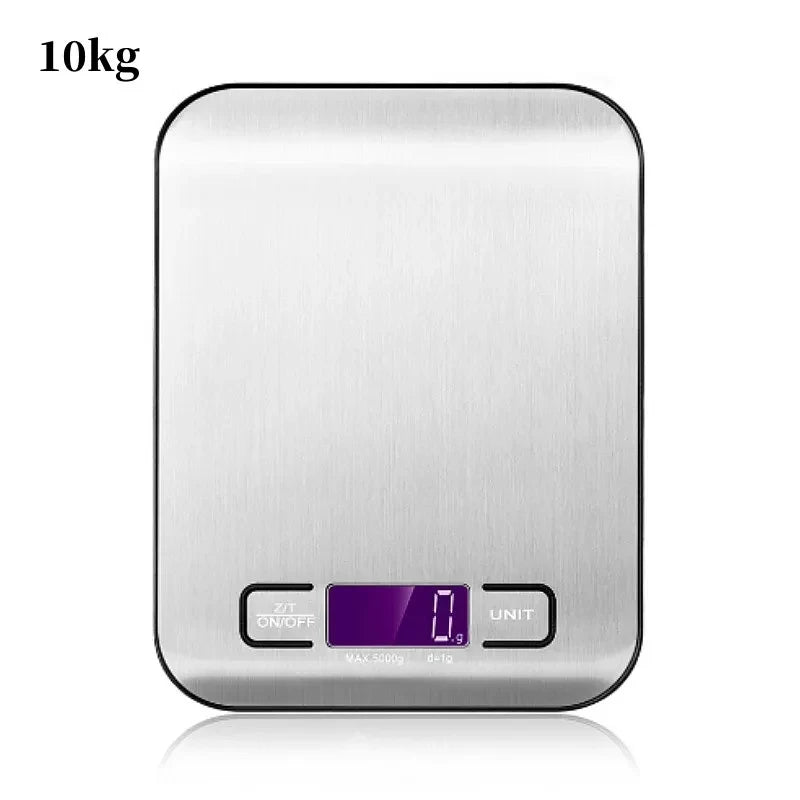Digital Kitchen Scale - Portable Weighing Scale with LCD Display & USB Charging - ZOOMNSTORE