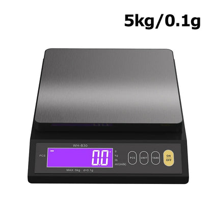 Digital Kitchen Scale – Waterproof Stainless Steel Precision Food Scale With LCD Display - ZOOMNSTORE